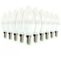 Ampoule à Filament Bougie Décorative LED E14 4.3W - 40W 6 Unités