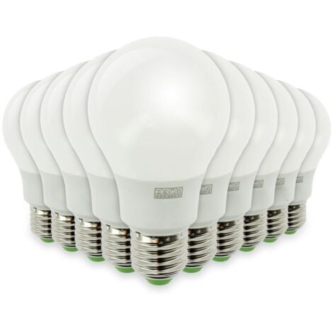 ARUM LIGHTING Lot de 10 Ampoules LED E27 11W Eq 75W 1055 Lumens Température de Couleur: Blanc chaud 2700K
