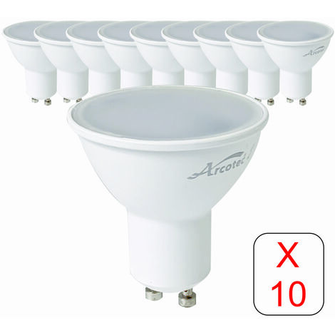 Ampoule LED dimmable PHILIPS CorePro GU10 36° 3W(=35W) 230lm 3000K LEDspot  - 721353