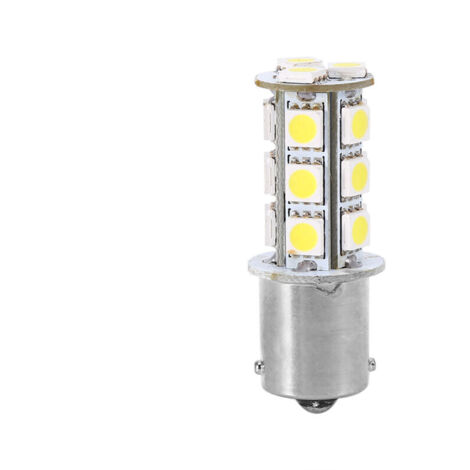 Lot de 10 ampoules LED SMD 5050 (culot BA15S/1141/1073/1095) pour feux de signalisation automobile