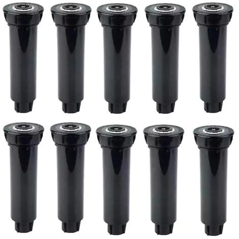 Lot de 10 arroseurs escamotables pour outils de jardinage, têtes de pulvérisation, matériel d'irrigation.