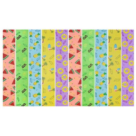Lot de 10 attaches-serviettes pour chaises de plage et de croisière