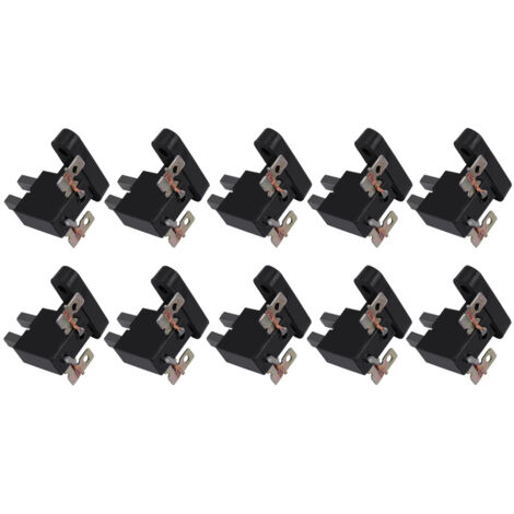 Lot de 10 balais de charbon universels pour générateur 4 kW, 5 kW et 7 kW