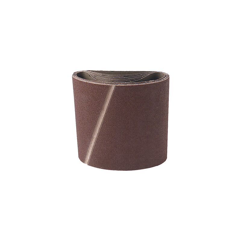 Leman - Boite de 10 bandes sans fin toile large Expert Larg. 200 Long. 482 Grain 24