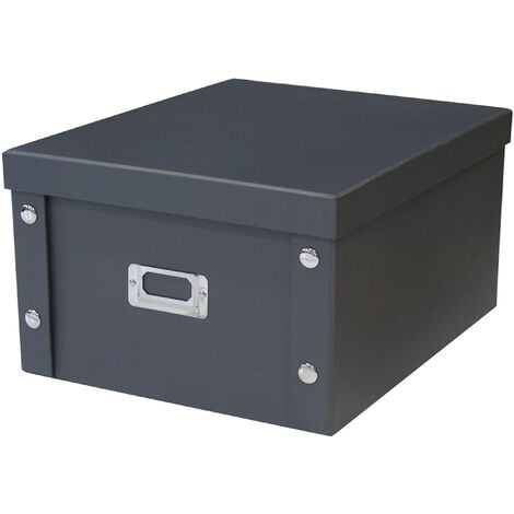 Boîte de rangement carton Leitz Click&Store Wow avec séparateurs H 10,5 x L  27,8