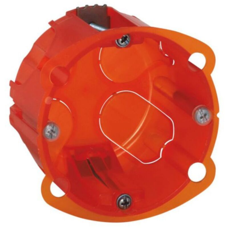 Lot de 10 boîtes à encastrer 1 poste Batibox multimatériaux - Legrand