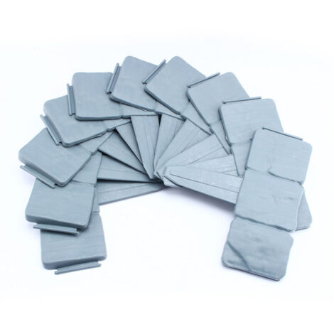 Lot de 10 bordures de jardin pliables effet pierre orange patchwork