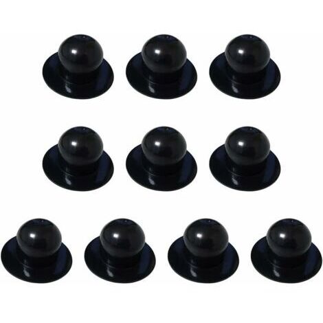 Lot de 10 bouchons de bouchon de piscine de rechange pour filtre de piscine compatible avec piscine Intex