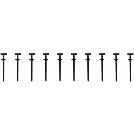 Lot de 10 boucles d'attache de câble en nylon, outils de réparation automobile, support autobloquant pour fixer les garde-boues, protections moteur