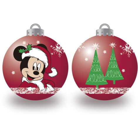 Lot de 10 boules de Noël 6cm - Mickey