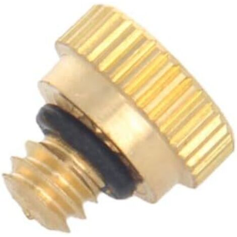 Lot de 10 buses brumisation en laiton - Filetage 0,6 mm Tête rechange pour système refroidissement extérieur 1PCS 0.4