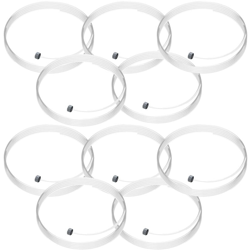 Lot de 10 câbles perlon Slider 300 cm