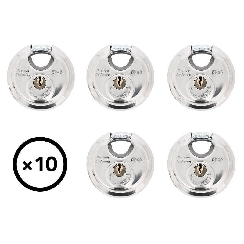 Lot de 10 cadenas DP60