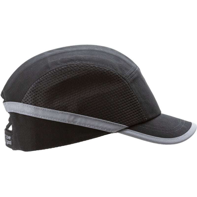Casquette antiheurt shockproof cap 5CM visiere noir Coverguard