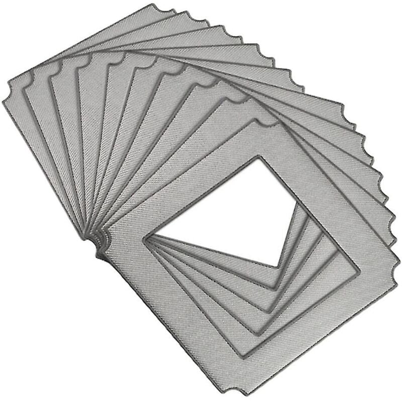 Lot de 10 chiffons de rechange en microfibre pour balai robotique Winbot W836 W850 W860 W880 W920 Window c