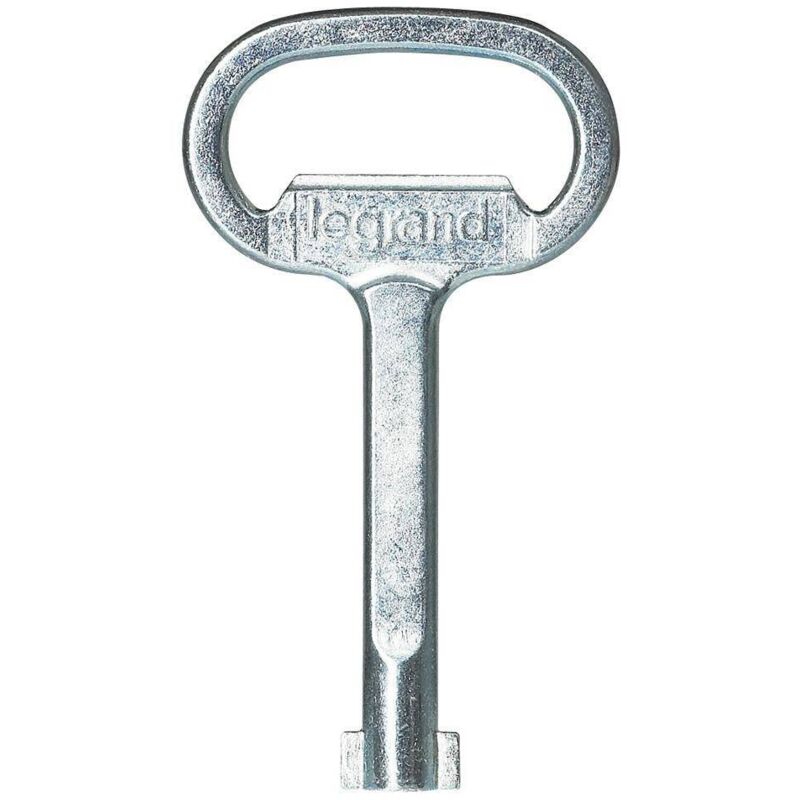 Clé métal pour empreintes double barre Legrand 036542