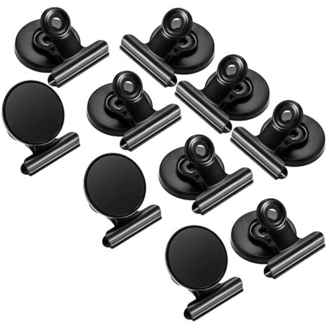 Lot de 10 clips magnétiques pour câbles [ZHE] noirs-AquaForge
