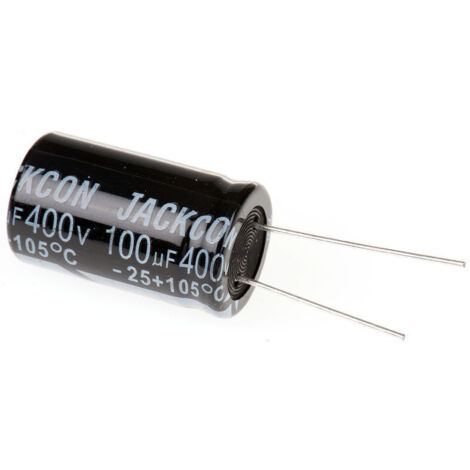 Lot de 10 Condensateur 100µF, 400V c.c. 18X30MM