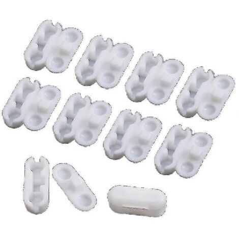 Lot de 10 connecteurs de cordon pour stores enrouleurs en plastique (HFMQV)