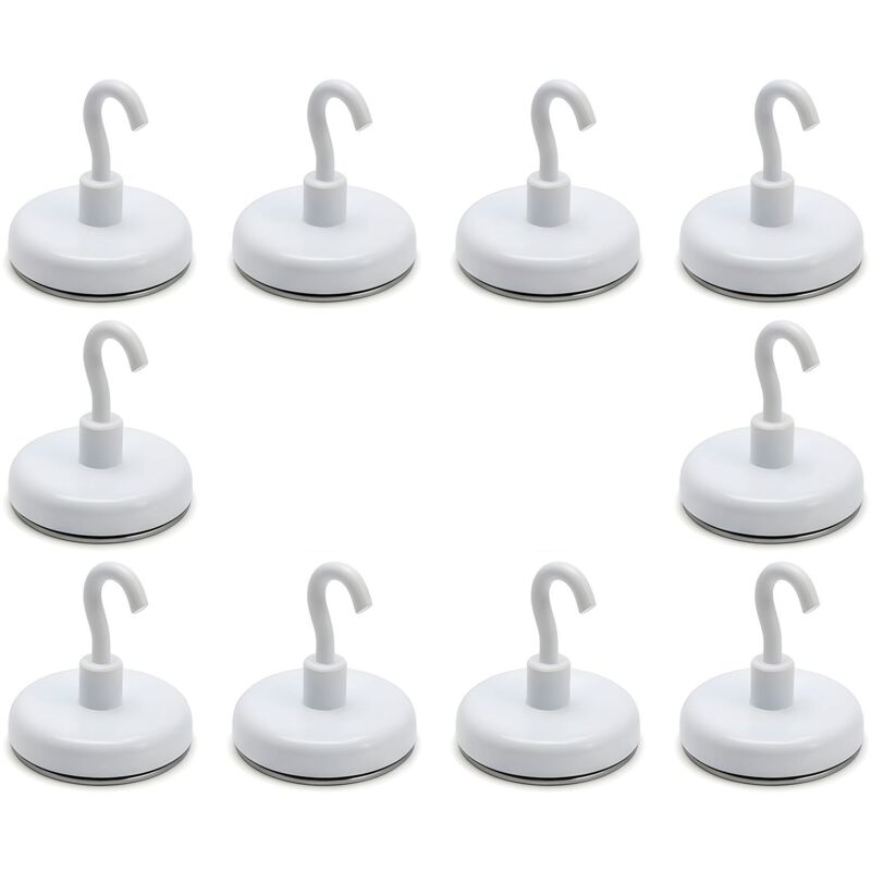 Lot de 10 Crochets magnétiques