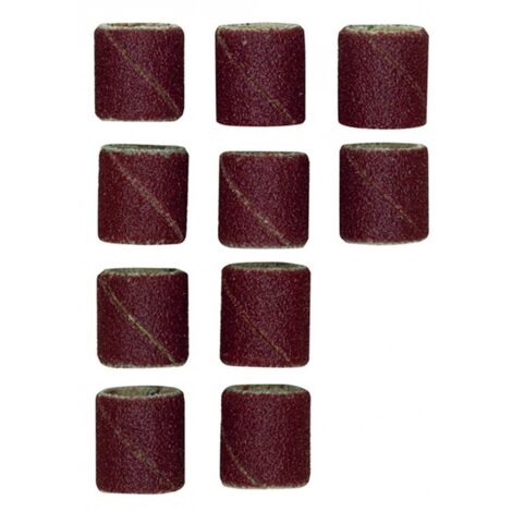 Lot de 10 cylindres abrasifs en corindon Ø 14 mm - Proxxon
