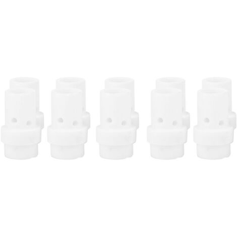 Lot de 10 diffuseurs de gaz MIG 36 KD Diffuseur de gaz en céramique MIG/MAG Soudure Lampe Torche de Soudure consommables
