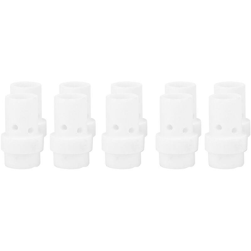 Lot de 10 diffuseurs de gaz MIG 36 KD Diffuseur de gaz en céramique MIG/MAG Soudure Lampe Torche de Soudure consommables