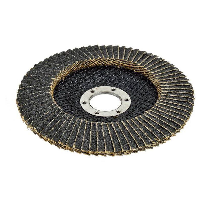 Lot de 10 disques abrasifs à lamelles 'silikon' pour ponçage premium - 125 mm - P80