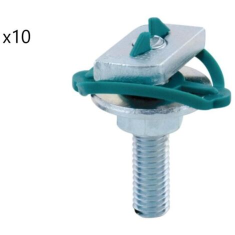 Lot de 10 Doubles Écrous WALRAVEN Hammerfix ezM10x40mm - DSC6523004