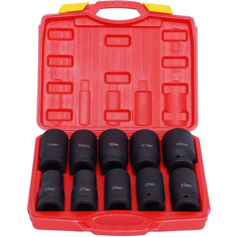 Senderpick - Lot de 10 douilles à choc 24-46 mm