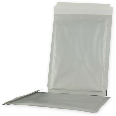 Lot de 10 Enveloppes à bulles ECO D/4 GRISES format 180x260 mm