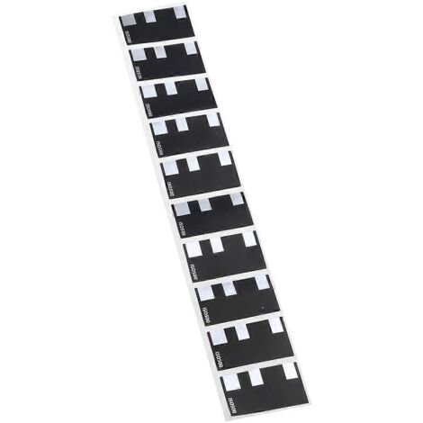 Lot de 10 étiquettes autocollantes codées DX pour cassettes de film ISO 50, 100, 160, 200, 250, 320, 400 et 500.