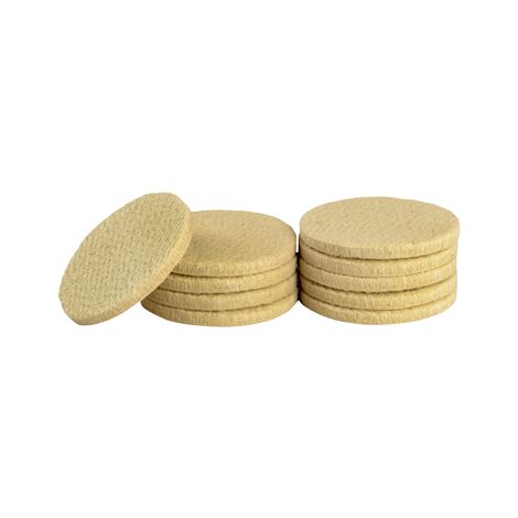 Lot de 10 feutres pour tampon graisseur – Recharge pour crêpière – Compatible Roller Grill – Pour graissage précis et uniforme