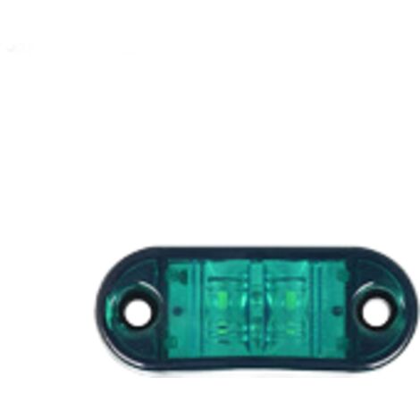 Lot de 10 Feux de Position LED 12V-24V pour Camion et Remorque Feux Latéraux de Signalisation Feux de Gabarit Étanches