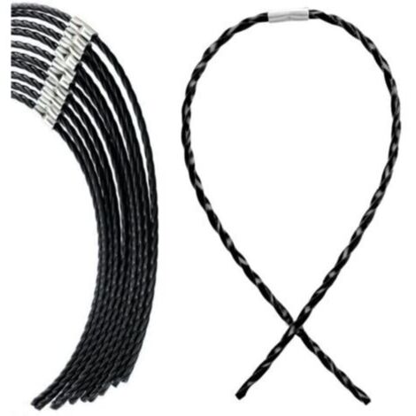 Lot de 10 Fil Extra Résistant Bosch F016800431 pour débroussailleuse AFS 23–37 bobines de fil pour débroussailleuse AFS 23-37, 37x3,5 mm