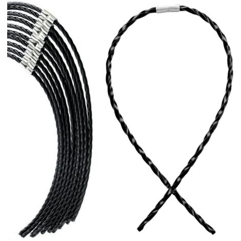 Fil De Débroussailleuse Bosch - Rond, 3.5mm X 37cm - Compatible AFS 23-37 (Lot De 50 Pièces)