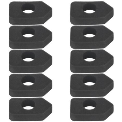 Lot de 10 filtres à air de rechange en mousse pour tondeuse à gazon Craftsman Classic Sprint (pièce n° 698369).
