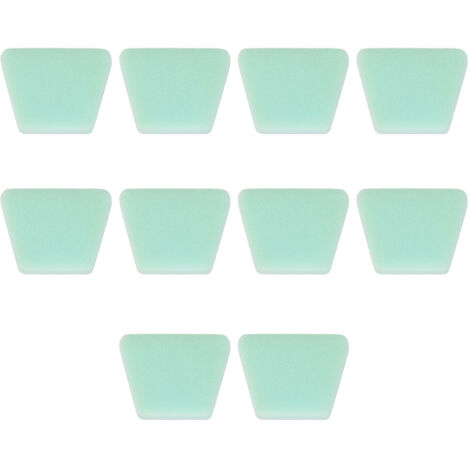 Lot de 10 filtres à air en coton de remplacement 530037793 pour tronçonneuses Poulan 1900, 1950, 2075C, 2550SE, 2555FLW SM4018