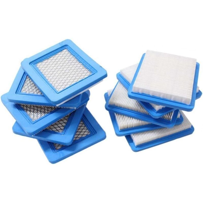 Shining House - Lot de 10 filtres à air pour Briggs & Stratton 491588 491588S 4915885 399959 John Deere PT15853