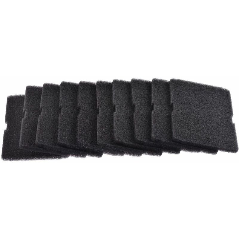 Beko - Lot de 10 filtres éponge (2964840100, 2964840200) Sèche-linge aya continental edison, essentiel b, grundig, listo, saba, smeg