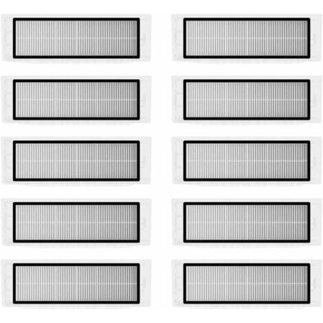 Lot de 10 Filtres HEPA Compatible Aspirateur Robot Modèles Série S et E Première Génération