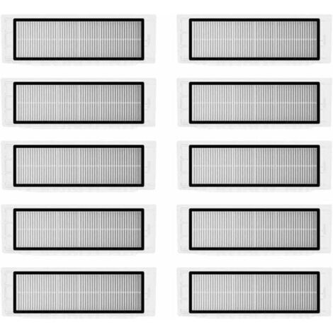 Lot de 10 Filtres HEPA Compatible Aspirateur Robot Modèles Série S et E Première Génération