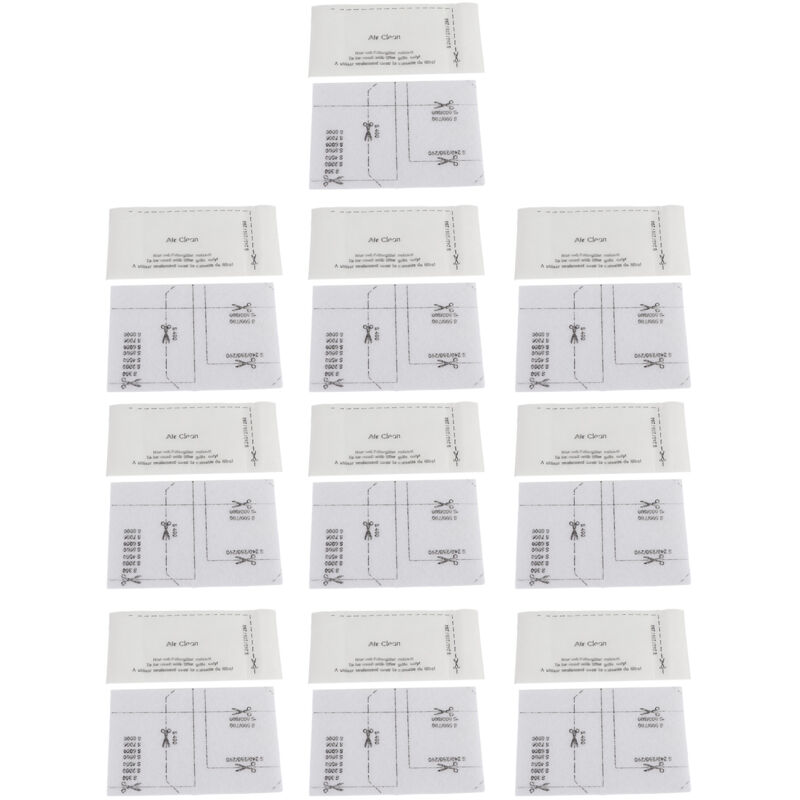 Lot de 10 filtres pour aspirateur Air Clean pour Miele S240, S250, S290, S300, S400, S500, S600
