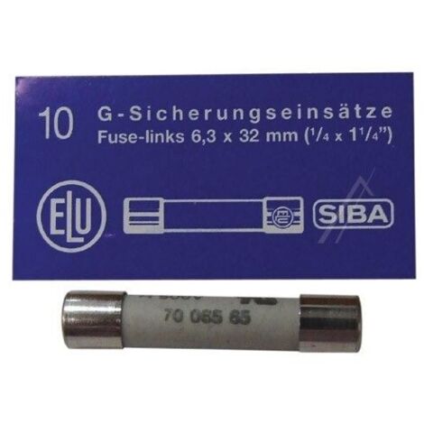 Lot de 10 fusibles 8A pour Micro-ondes FAGOR 71X7947