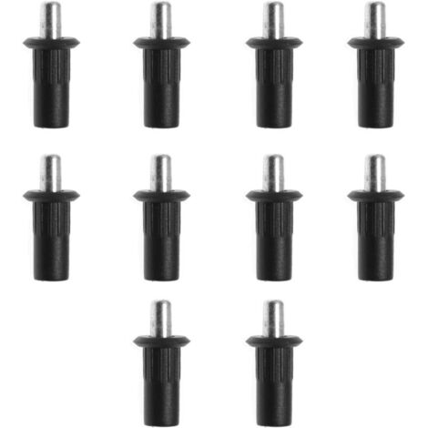Lot de 10 goupilles de réparation télescopiques cachées à ressort pour porte d'armoire, meubles, stores, tiroirs