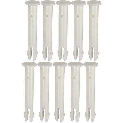 Lot de 10 goupilles pour piscine rectangulaire Intex Metal Frame Junior