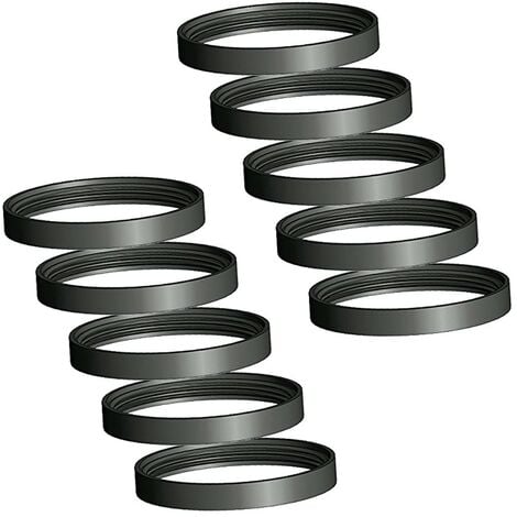 MONMOBILIERDESIGN Lot de 10 Joints en silicone ∅ 80 mm pour poêle haute température