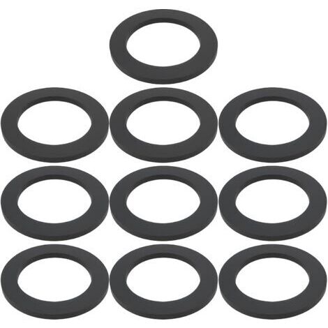 Lot de 10 joints toriques étanches EPDM 45 x 31 x 3 mm compatibles avec pompe de circulation de chauffage central Grundfos Wilo