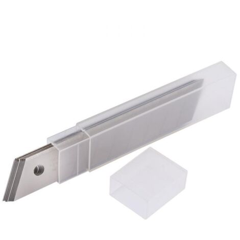 Lot de 10 lame denrechange pour cutter 18mm de marque DRAPER