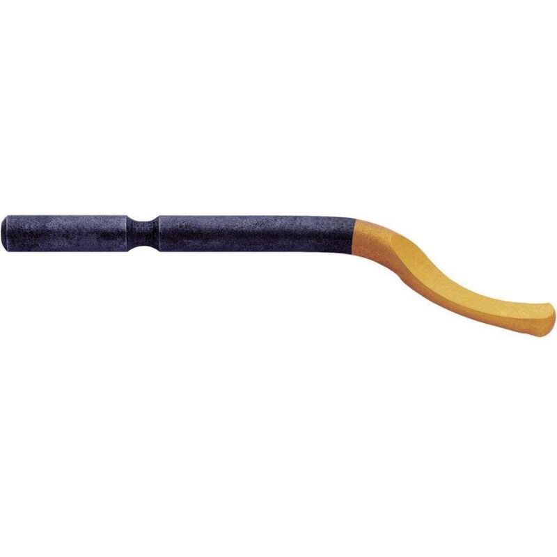 Exact - Lot de 10 lames d'ébavurage hss 3,2 mm C20 tin